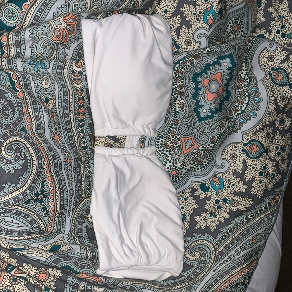 White Bathing Suit Top